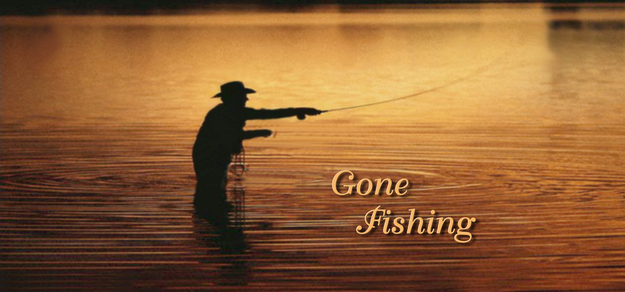 HP-AG-321-BZ Gone Fishing (Fly) Bronze